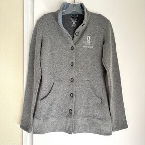 Mountain Hardwear Sarafin Wool-blend Cardigan Sweater, Small, Grey